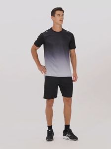 Mens Running Sets Summer Sportswear Breathable Gym Fitness Suits Quick Dry T-Shirts Sports Workout Training Tracksuit