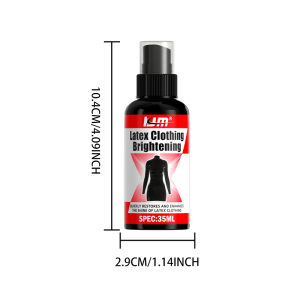 KJM 35ml Latex Care & Brightening Spray Protect & Shine for Latex Clothing and Balloons Anti-Aging Maintenance