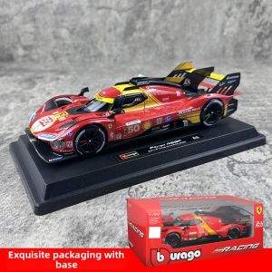 Bburago | 1:24 Ferrari 499P Simulated Alloy Car Model
