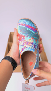 UIN Toledo I รองเท้าสตรี Mueller สันทนาการ วินเทจ รองเท้าเดินทางศิลปะ-Nefertiti