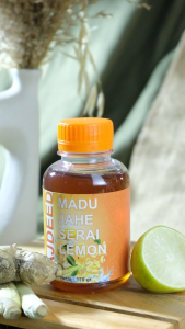 Madu Jahe Lemon Serai By Tajdeed - obat batuk anak 1 tahun / batuk anak alami / batuk anak berdahak - Madu Bocil Herbal Alami Untuk Anak