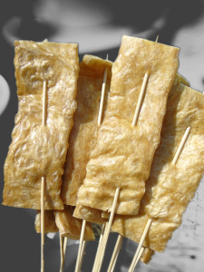 Dried Soybean Curd String Vegetarian Bean Skewers Fried Skewers Barbecue Braised Flavor Good Smell Stick Spicy Hotchpotch Hot Pot Bean Sausage Skewers Dried Bean Curd String Vegetarian Kebab