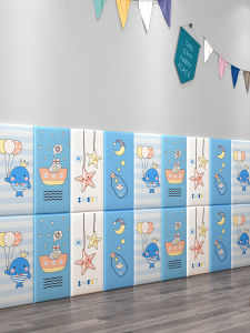 3D Cartoon Bubble Wall Stickers Self Adhesive Foam Kids Room Decorations Nursery Wall Mural Protection Tatami Collision Avoidance