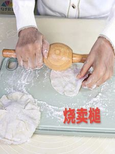 Traditional Style Kitchen Tool for Making Shumai Skin Rolling Pin And Hammer Set for Baking DIY Pastries Other Brands Available