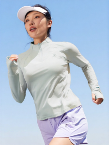 Kelme | Sun Protection Semi-zip Training T-shirt Long Sleeve