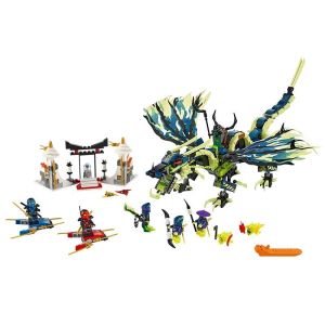 Ninja Masters Dark Dragon King Building Blocks 10400 Pieces