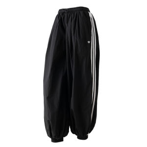 Quần Thể Thao Dáng Rộng Adidas Originals Dành Cho Nữ Quần Dài Dệt Thông Thường Thoáng Khí Ky5052