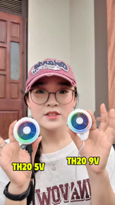 Quạt sò lạnh tản nhiệt điện thoại cao cấp TH20 Pro 9V AI kiểm soát nhiệt thông minh Led RGB làm lạnh nhanh không tụt FPS khi chơi game Mobile