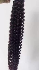 Tóc Nối Tết Kiểu Ombre Passion Twist Crochet 18 Inch Tóc Tết Tổng Hợp Dành Cho Nữ Chất Liệu Sợi Chịu Nhiệt Thấp
