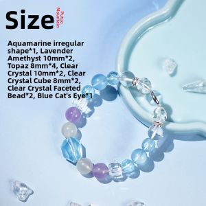 Cats Eye Effect Crystal Bracelet