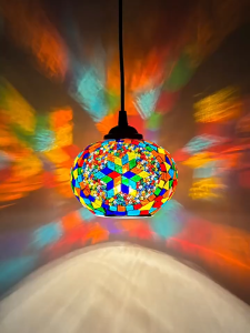 Đèn Trần Thổi Mosaic Thổ Nhĩ Kỳ Chóp Đèn Kính Màu Đèn Treo Thổ Nhĩ Kỳ Maroc Cho Phòng Ăn Đảo Bếp Quán Cà Phê