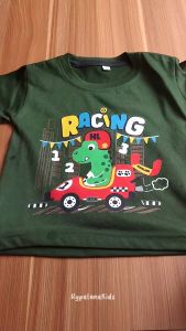 Baju Kaos Distro Anak Laki Laki Gambar Dinosaurus Lucu Import Usia 1 - 10 Tahun - Hypelane Kids