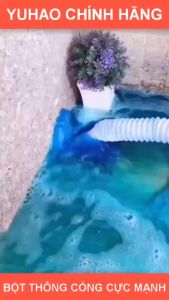 [HCM]Bột thông cống cực mạnh YAHAO CHÍNH HÃNG sử lý tắc ngẽn bồn cầu và bồn rửa bát