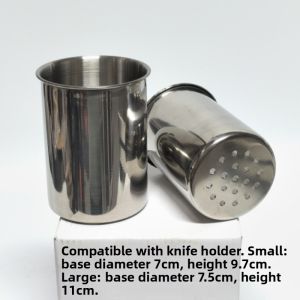 Stainless Steel Thickened Draining Chopstick Holder and Knife Rack