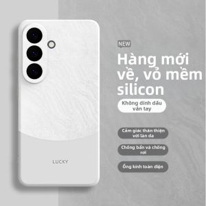 DAOWAIREN | Ốp Lưng Điện Thoại cho Samsung S26 Series Silicone Lỏng Phong Cách Đơn Giản Bảo Vệ Toàn Diện