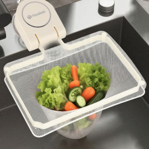 Kitchen Sink Strainer Drain Net Bag Disposable Waste Disposal Filter Rack for Vegetables And Dishwashing Water Drainage