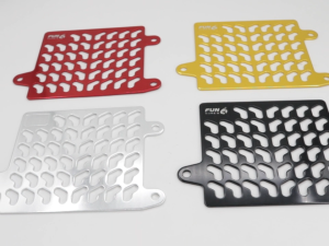 FUNTIEMS Radiator Cover Aluminum Full CNC 2-Color Design For Nmax v1&v2 Aerox v1&v2