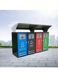 MOLORE | Four Classification Stainless Steel Trash Can
