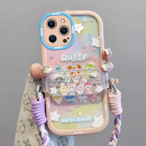 Cute Cartoon Phone Case for  15Promax 17Air 14Plus 13Mini 12Mini 11 Cartoon 8New 7Girl 6Set Silicone Protective Cover