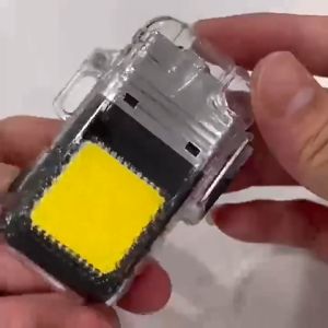 Flashlight lighter ARC Lighter Waterproof USB Rechargeable Plasma Dual ARC Windproof Lighter