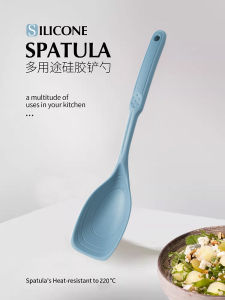 Food Grade Silicone Cooking Spatula Non-Stick Pan Special High Temperature Resistant Home Kitchen Utensils Protective Wok Spoon