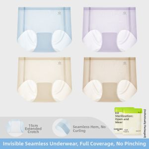 Seamless Comfortable Breathable Womens Briefs