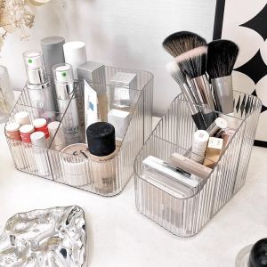 Girls Makeup Storage Box Acrylic Lipstick Organizer Desktop Cosmetic Holder Home Storage Solution Girls Room Organization