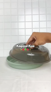 Tempat Roti Kapsul Makanan | Tutup Makanan Penutup Meja Makan | PINGUIN CAPSUL COSMO