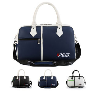 PGM Golf Clothing Bag Mens and womens PU Shoes bag Cross Body Shoulder Bag Large capacity ultra light and portable