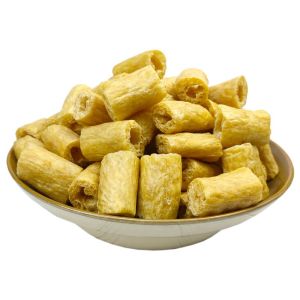 Unsalted Dried Soybean Tofu Tube Vegetarian Meat Soy Product for Hot Pot & Braised Cooking