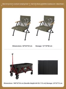 AREFFA | Folding Table and Chair Set for Camping Picnic Portable Beach
