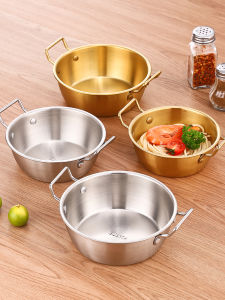 Bát Thép Không Gỉ 304 Bát Đựng Salad Bát Đựng Thức Ăn Nhẹ Bát Đựng Khoai Tây Chiên Bát Đựng Mì Chiên Bát Đựng Sốt Nướng Bát Đựng Thức Ăn Nhanh