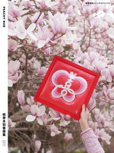 Creative Couples Wedding Gift Living Room Decorative Inflatable Painting Cherry Blossom Bud Couples Name Decorative Piece