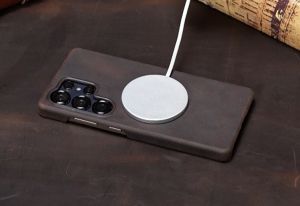 LANGSIDI เคสโทรศัพท์ย้อนยุคสำหรับ Samsung Galaxy S25 S24พิเศษ S25Ultra หรูหราฝาหลังหนังดึงขึ้นป้องกันการลื่นดูดซับทำด้วยมือต้นฉบับโรงงานขายดี