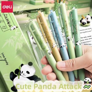 deli | Press-Action Quick-Drying Round Nib Pen