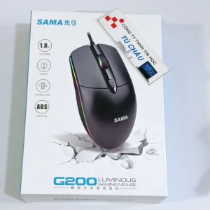 Chuột máy tính có dây SAMA G200 Luminous Gaming Mouse (Chính hãng)