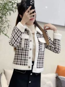 QIAOXIZI | Large Size Woolen Thickened Sweater Coat for Autumn and Winter