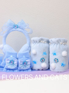 Princess Style Dirty Resistant Baby Girl Childrens Sleeve Covers Spring Summer New Snowflake Ice Princess Baby Girl Children