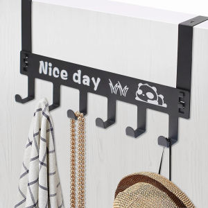 Door Back Hook Hanger Bag Clothes Towel Hat Storage Hook key Debris Wall Hook