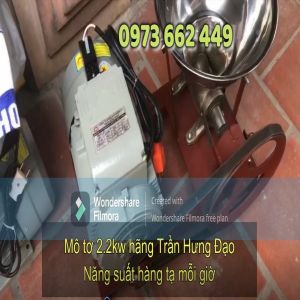Bệ đùn cối gang 22 xay đùn thịt xương công nghiệp năng suất cao