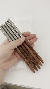 5pcs/set Round Wood Handle Art Liner DIY Painting Brush Drawing Lines Stripe Flower Painting Pen Nail Liner Brush Set with 5size