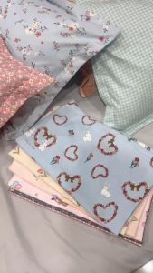 ปลอกหมอนหนุน (เฉพาะปลอกหมอน) ผ้าโพลีเอสเตอร์ผสม ขายแยก 1ใบ ขนาด 48x74cm (มีให้เลือกลาย และแบบสุ่มค่ะ) พร้อมส่ง