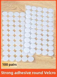 Mileqi | DIY Wall Mount Adhesive Round Dots and Hook and Loop Ties