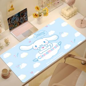 Sanrio | Kawaii Cute Cartoon C-Cinnamoroll Mouse Pad Non-slip Thickened MousePad Large Writing Lockedge Office Student Gaming Cushion