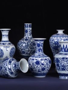 Bình Hoa Gốm Sứ Trang Trí Phòng Khách Phong Cách Trung Hoa Cổ Điển Tủ Đồ Trang Trí Đồ Thủ Công Đồ Trang Trí Nhà Cửa