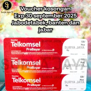 voucher kosong telkomsel per ikat 150sn