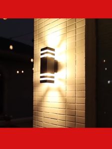 [BUY 1 TAKE 2Gift]led wall light outdoor waterproof IP67 led wall lamp decorative light for courtyard villa Nordic modern decorative light for balcony garden corridor light double headed wall lamp