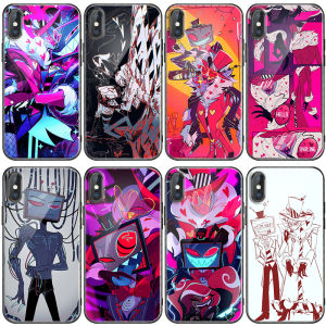 Vox Valentino Double V Hells Inn Glass Phone Case Compatible with Apple 14 15 pro Huawei Pura 13 Xiaomi 13 Oppo Reno 12