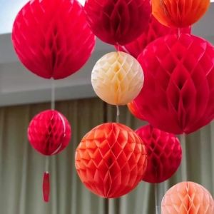 Paper Lanterns Decorative Party Supplies for Rainbow Birthday Party Mexican Fiesta Decorations Colorful Paper Lanterns Decor