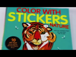 Sách - Color With Stickers - 10 Bức Tranh Cho Bé Sáng Tạo Kèm Theo Thông Tin Thú Vị - ndbooks